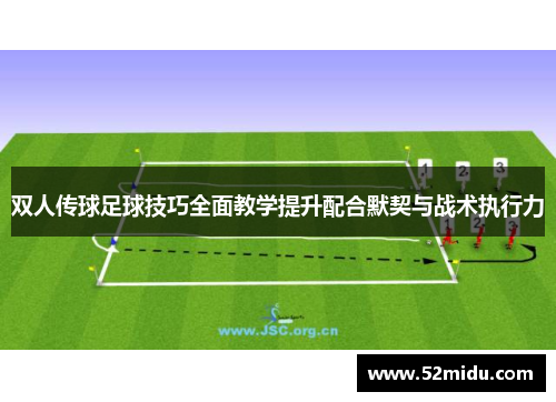 双人传球足球技巧全面教学提升配合默契与战术执行力